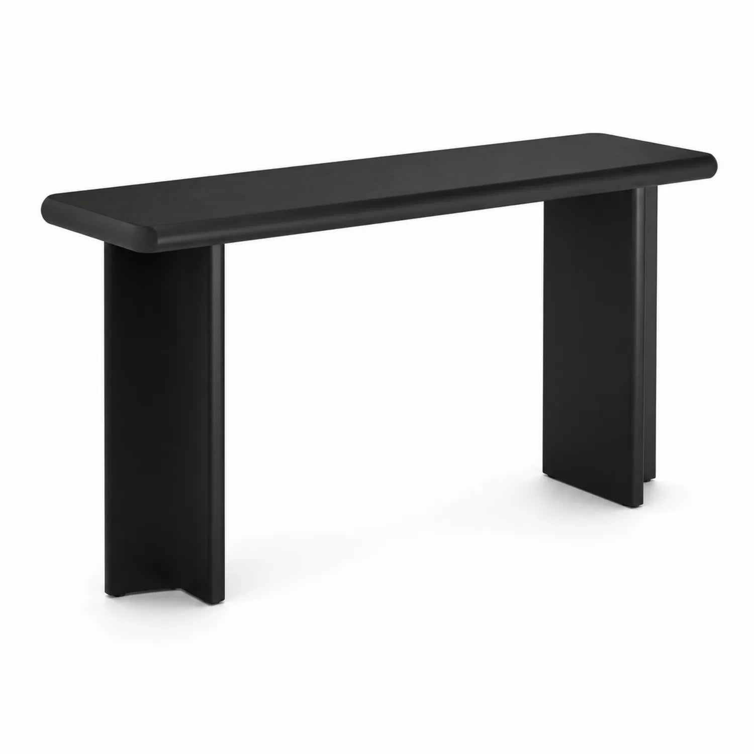 Consolle rettangolare in MDF nero